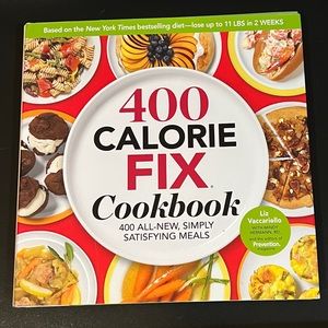 400 Calorie Fix Cookbook Healthy Habits Lifestyle Plate Portion Dividing 361 Pgs